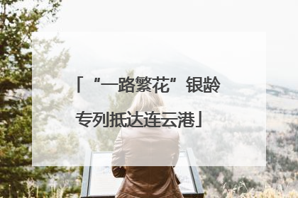 “一路繁花”银龄专列抵达连云港