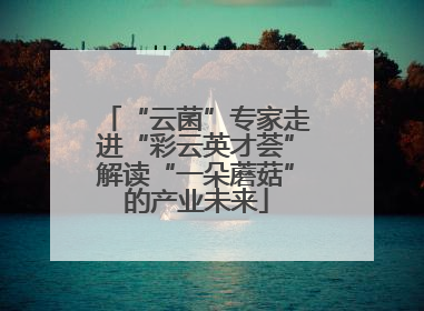 “云菌”专家走进“彩云英才荟”解读“一朵蘑菇”的产业未来