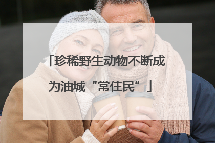 珍稀野生动物不断成为油城“常住民”