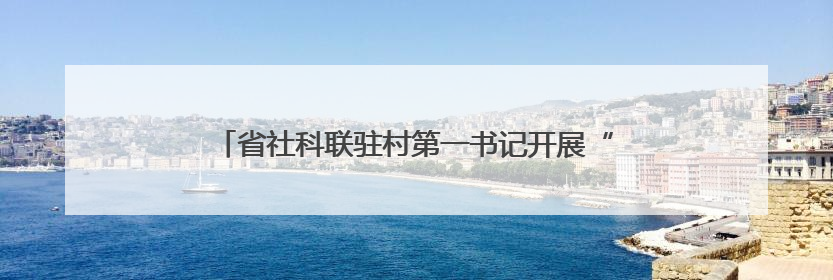 省社科联驻村第一书记开展“六一”国际儿童节助学活动