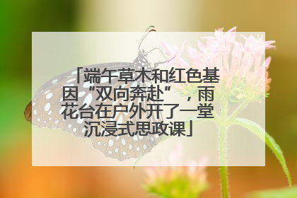 端午草木和红色基因“双向奔赴”，雨花台在户外开了一堂沉浸式思政课