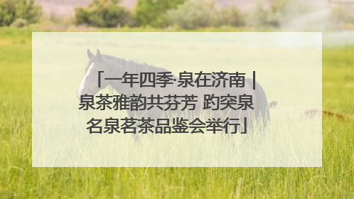 一年四季·泉在济南｜泉茶雅韵共芬芳 趵突泉名泉茗茶品鉴会举行