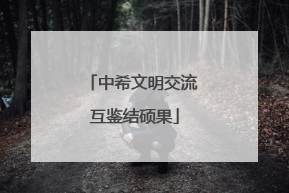 中希文明交流互鉴结硕果