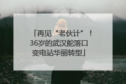 再见“老伙计”！36岁的武汉舵落口变电站华丽转型