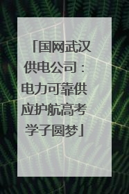 国网武汉供电公司：电力可靠供应护航高考学子圆梦