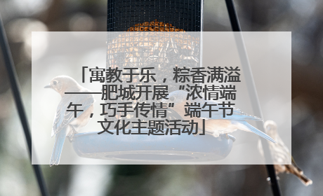 寓教于乐，粽香满溢——肥城开展“浓情端午，巧手传情”端午节文化主题活动
