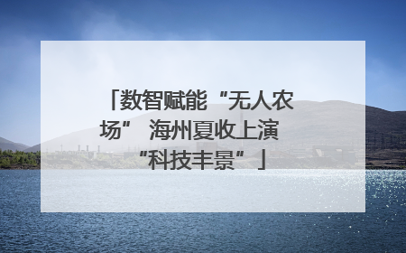 数智赋能“无人农场” 海州夏收上演“科技丰景”