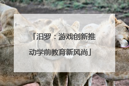 汨罗：游戏创新推动学前教育新风尚