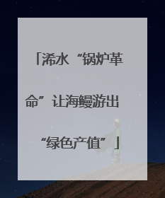 浠水“锅炉革命”让海鳗游出“绿色产值”