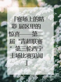 赛场上的精彩 展区里的惊喜——第二届“青超联赛”第三轮西宁主场比赛见闻