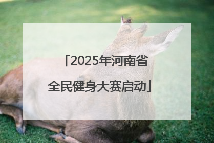 2025年河南省全民健身大赛启动