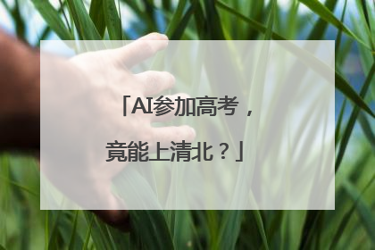 AI参加高考，竟能上清北？